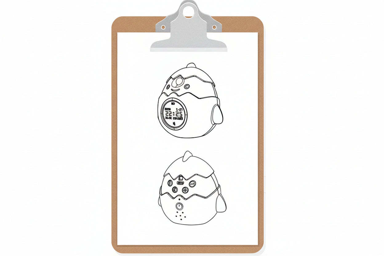 Smart LED Digital Alarm Clock with Infrared Sensor and Night Light - Noogni