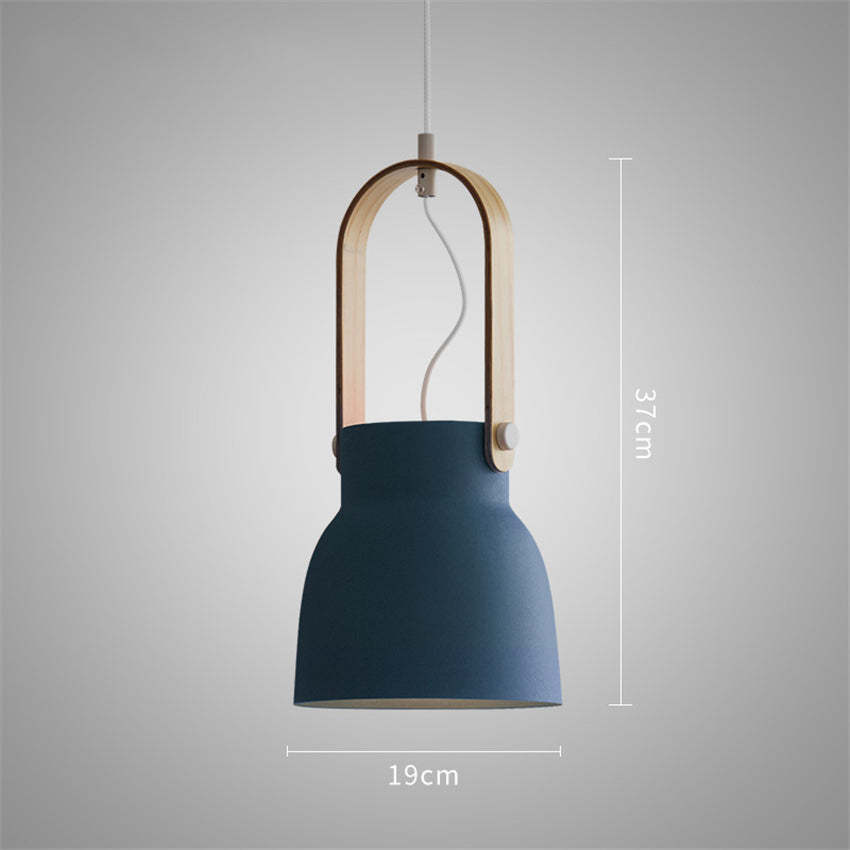 Nordic Loft LED Iron Pendant Light Industrial Retro E27 Hanging Lamp - Noogni