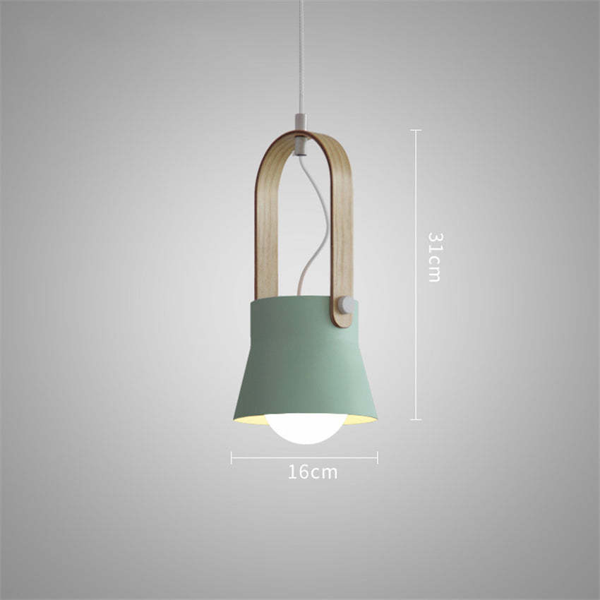 Nordic Loft LED Iron Pendant Light Industrial Retro E27 Hanging Lamp - Noogni
