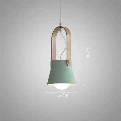 Nordic Loft LED Iron Pendant Light Industrial Retro E27 Hanging Lamp - Noogni