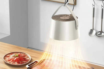 Portable Desktop Exhaust Fan Mini Kitchen Hood – USB Powered - Noogni