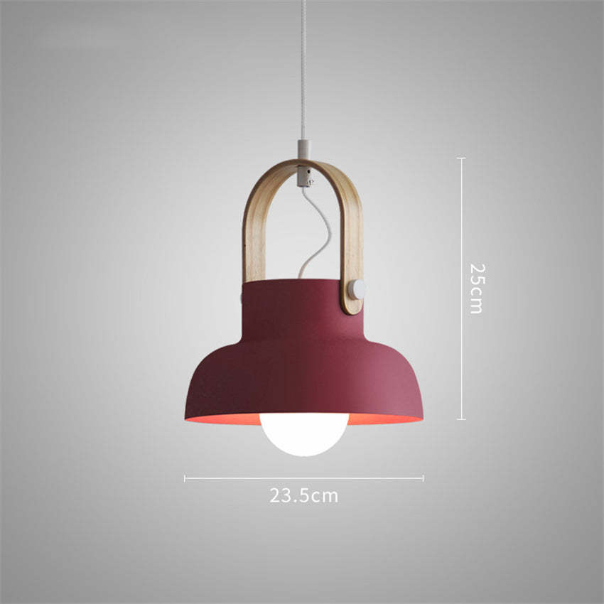 Nordic Loft LED Iron Pendant Light Industrial Retro E27 Hanging Lamp - Noogni