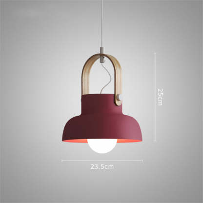 Nordic Loft LED Iron Pendant Light Industrial Retro E27 Hanging Lamp - Noogni