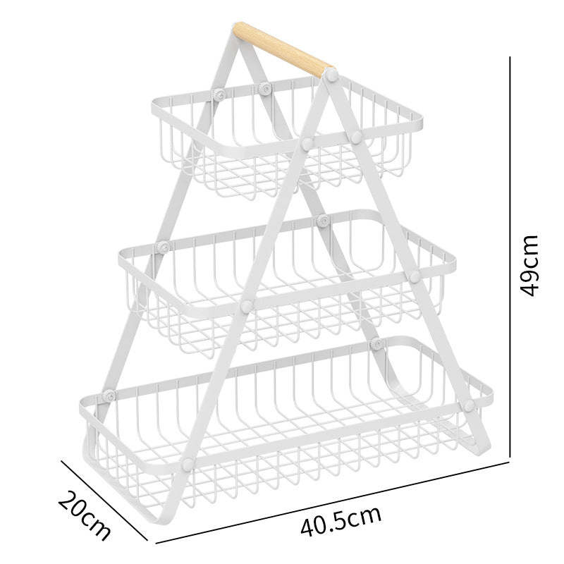 Multi-Functional Kitchen Fruit and Vegetable Storage Rack - Noogni