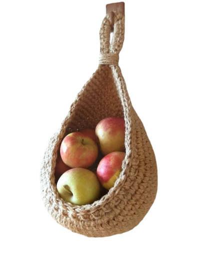 Wall Hanging Wicker Fruit and Vegetable Basket - Noogni