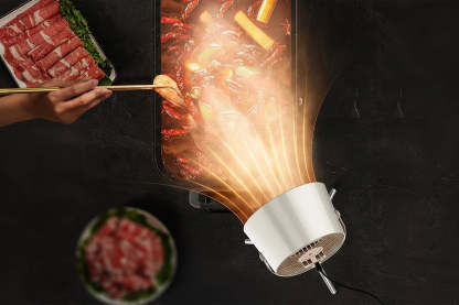 Portable Desktop Exhaust Fan Mini Kitchen Hood – USB Powered - Noogni