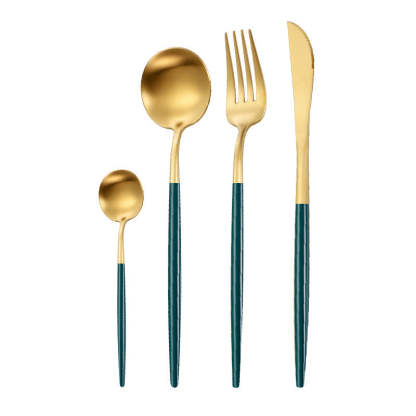 Portuguese Style 304 Stainless Steel Knife Fork Spoon Set - Noogni