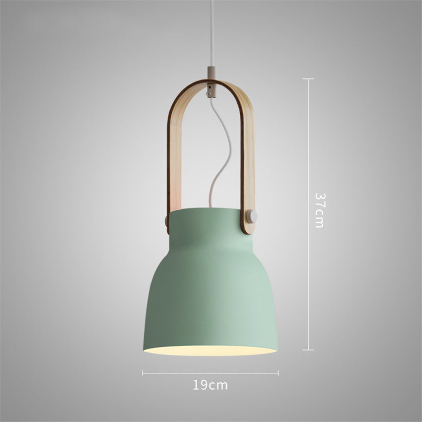 Nordic Loft LED Iron Pendant Light Industrial Retro E27 Hanging Lamp - Noogni