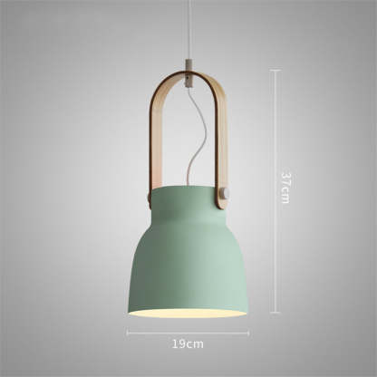 Nordic Loft LED Iron Pendant Light Industrial Retro E27 Hanging Lamp - Noogni