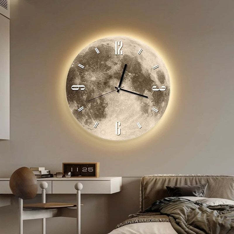 Modern Decorative Wall Clock for Living Room and Home - Noogni