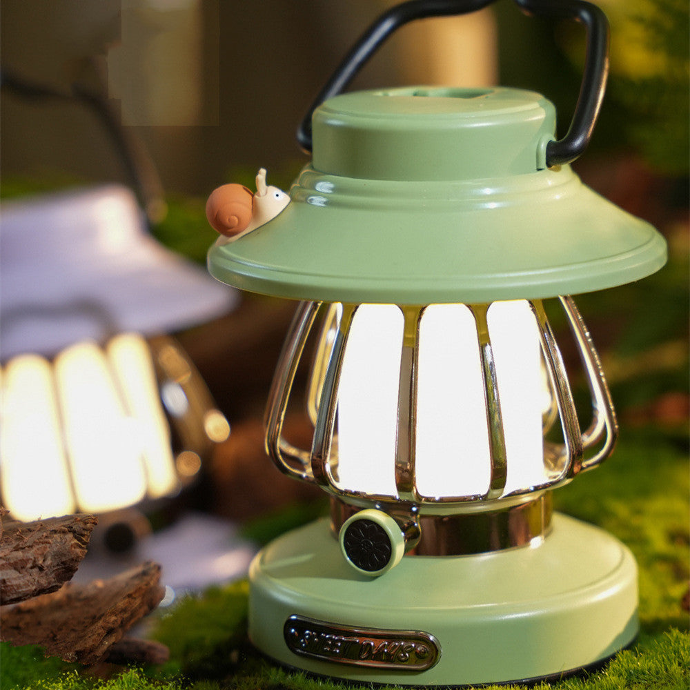 Noogni™ Retro Snail Camping Night Light - Noogni