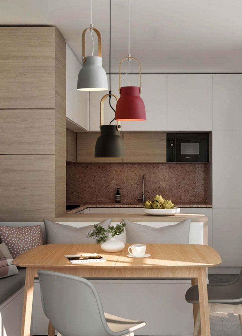 Nordic Loft LED Iron Pendant Light Industrial Retro E27 Hanging Lamp - Noogni