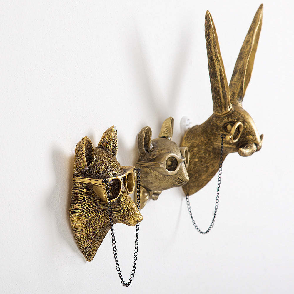 Noogni™ Antique Bronze Animal Wall Pendant - Noogni