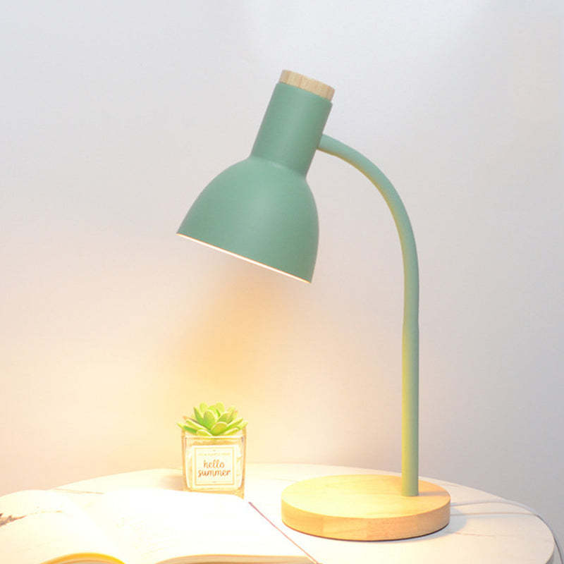 Nordic LED Desk Lamp with Adjustable Brightness and USB Power - Noogni