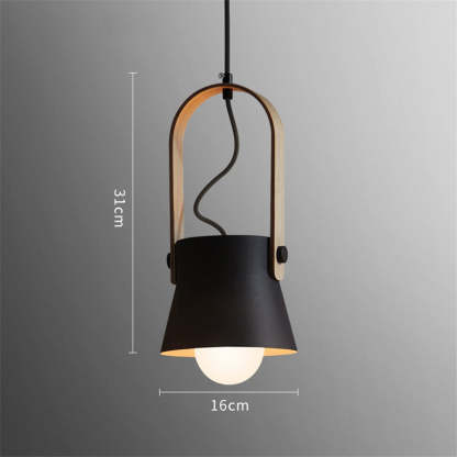 Nordic Loft LED Iron Pendant Light Industrial Retro E27 Hanging Lamp - Noogni