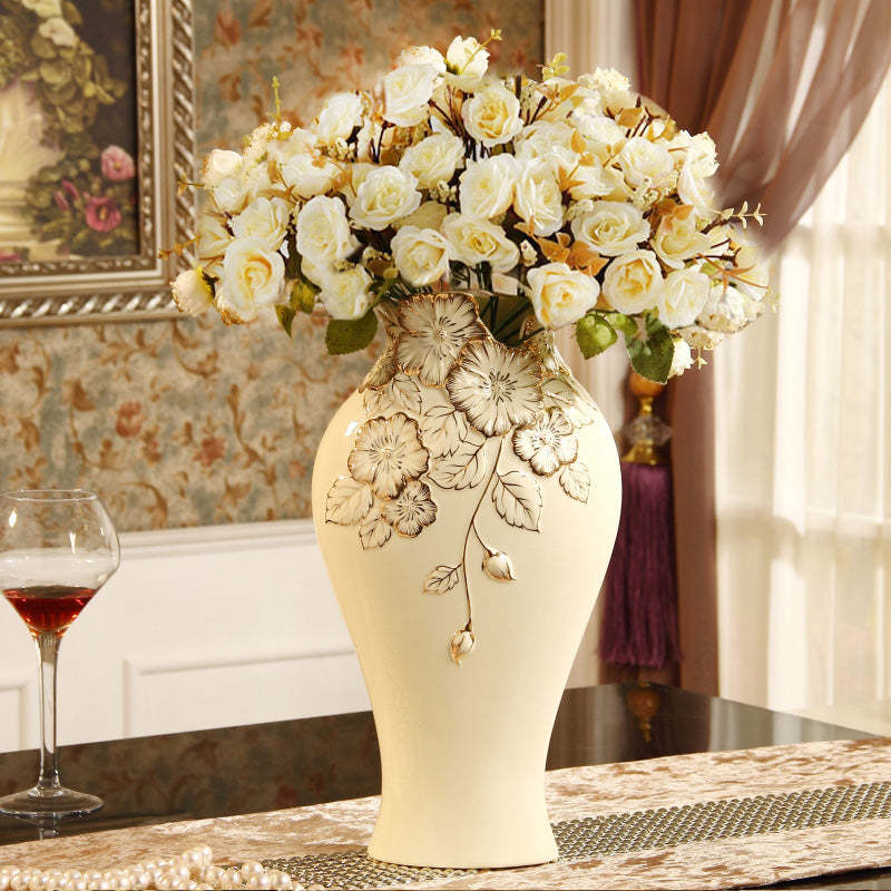 Noogni™ Luxury Ceramic Table Flower Vase - Noogni