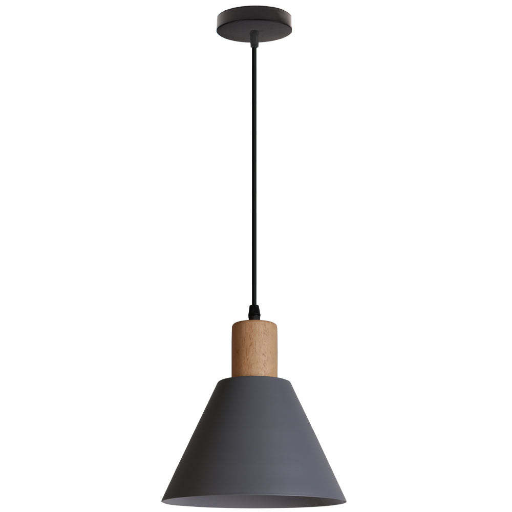 Macaron Single Head Adjustable Iron Pendant Lamp - Noogni