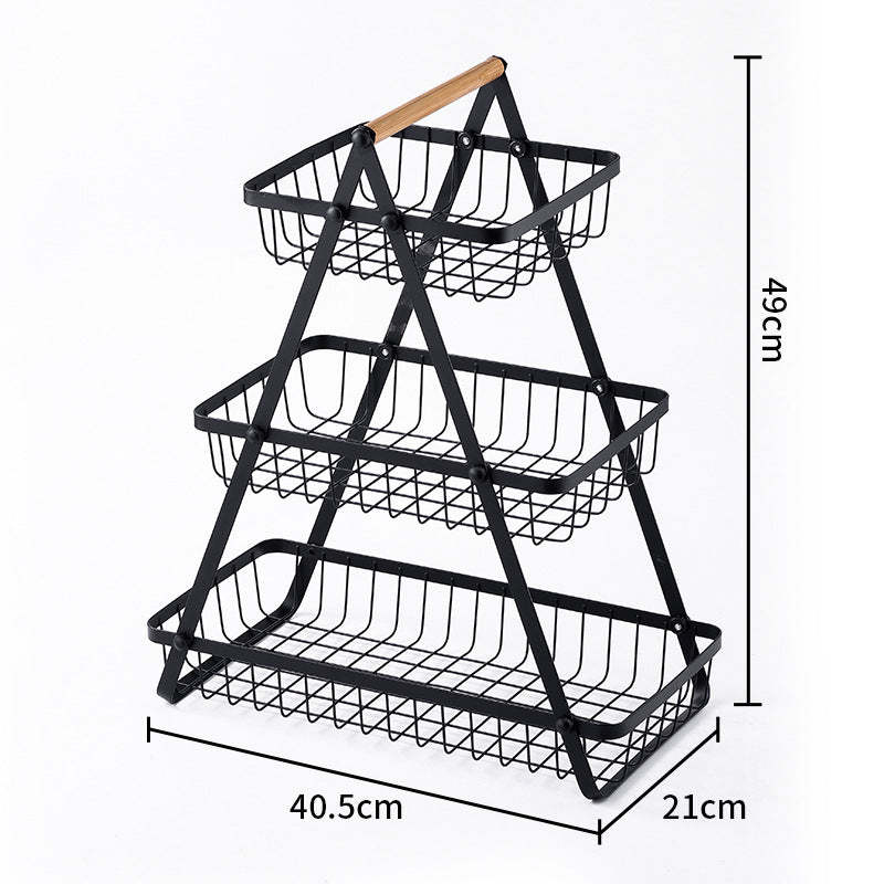 Multi-Functional Kitchen Fruit and Vegetable Storage Rack - Noogni