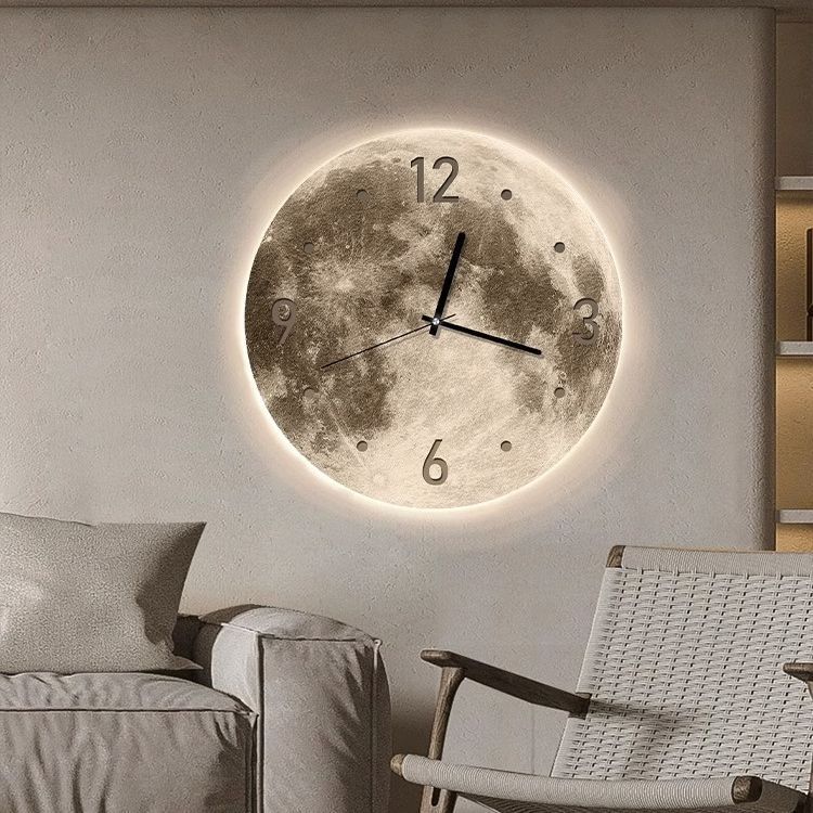 Modern Decorative Wall Clock for Living Room and Home - Noogni