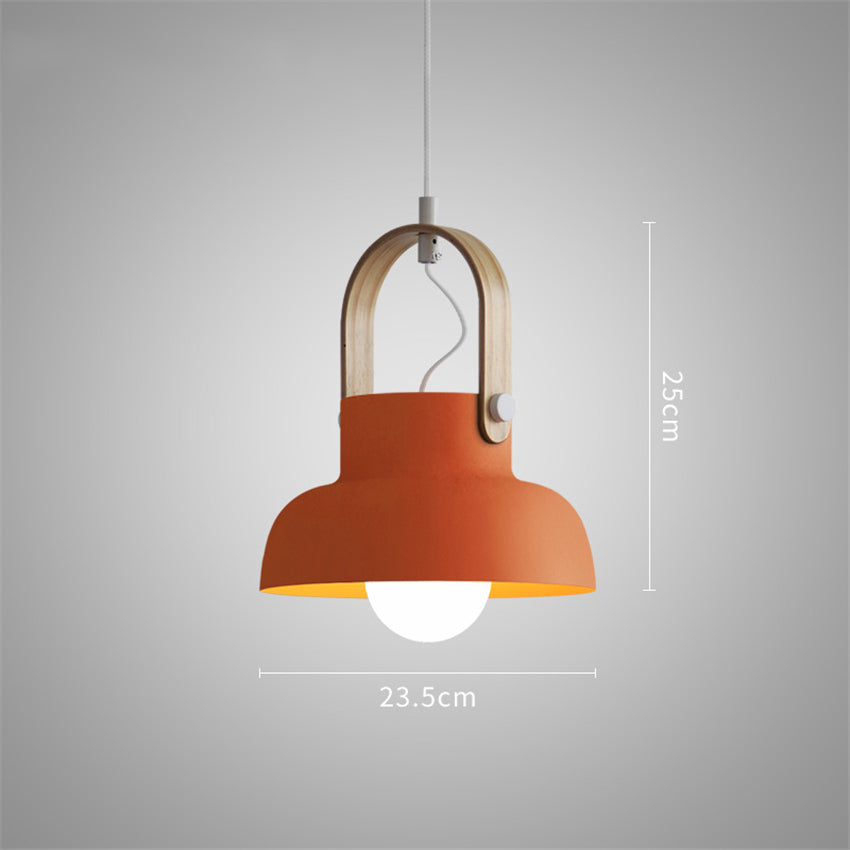 Nordic Loft LED Iron Pendant Light Industrial Retro E27 Hanging Lamp - Noogni