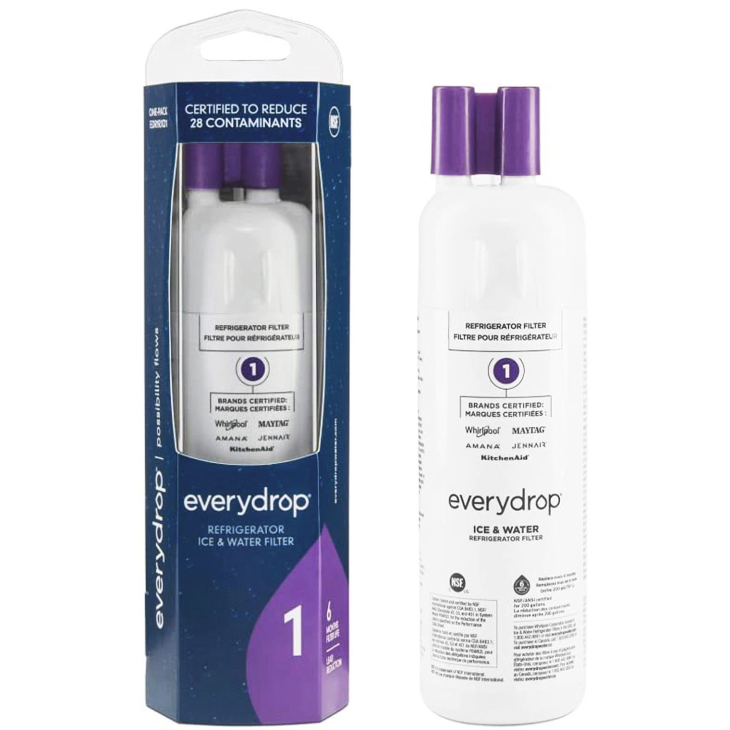 EDR1RXD1 filter 1 - refrigerator water filter, FILTER 1