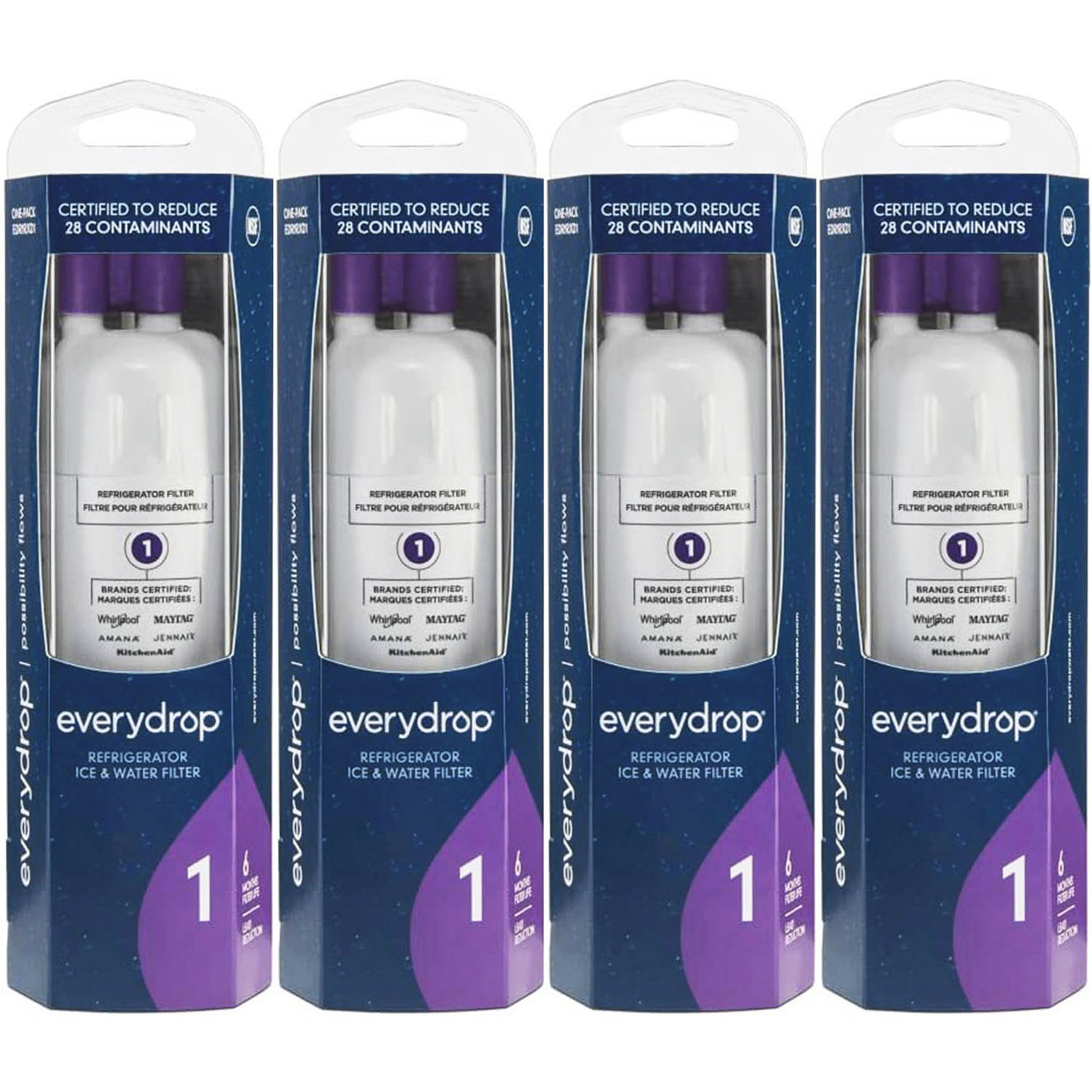 EDR1RXD1 Water Filter 1 - refrigerator water filter 1, W10295370A