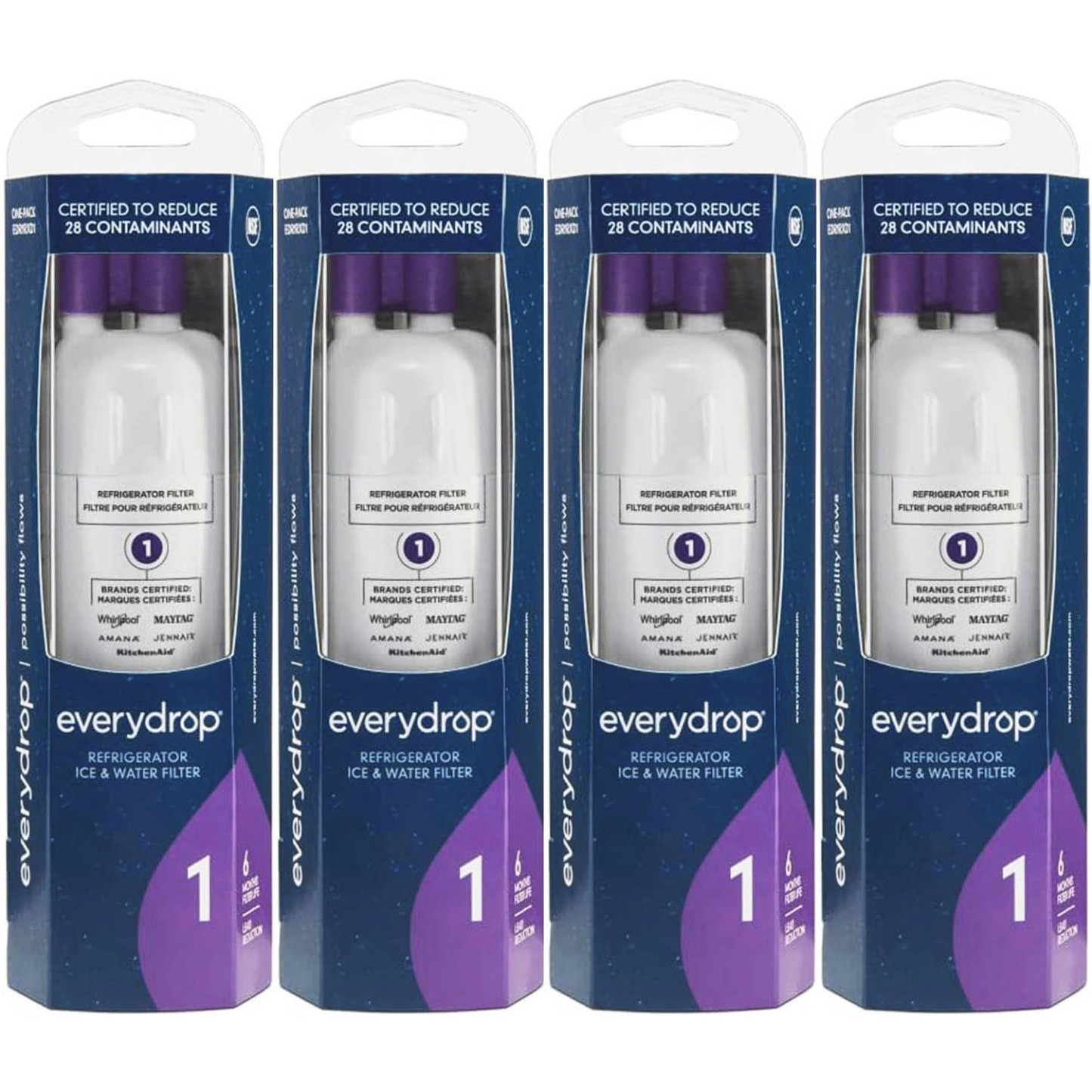 EDR1RXD1 Water Filter 1 - refrigerator water filter 1, W10295370A