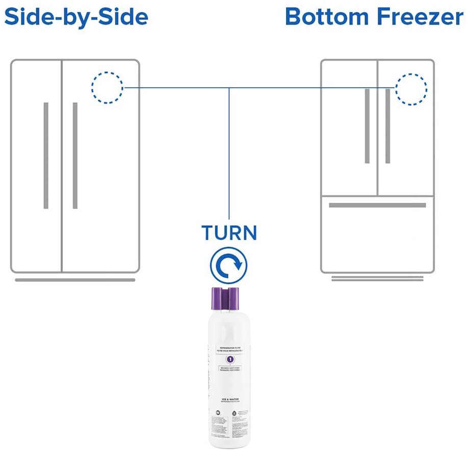 EDR1RXD1 Water Filter 1 - refrigerator water filter 1
