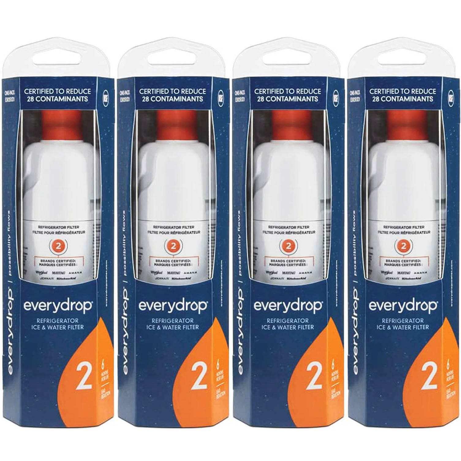EDR2RXD1 Water Filter 2 - refrigerator water filter 2, W10413645A