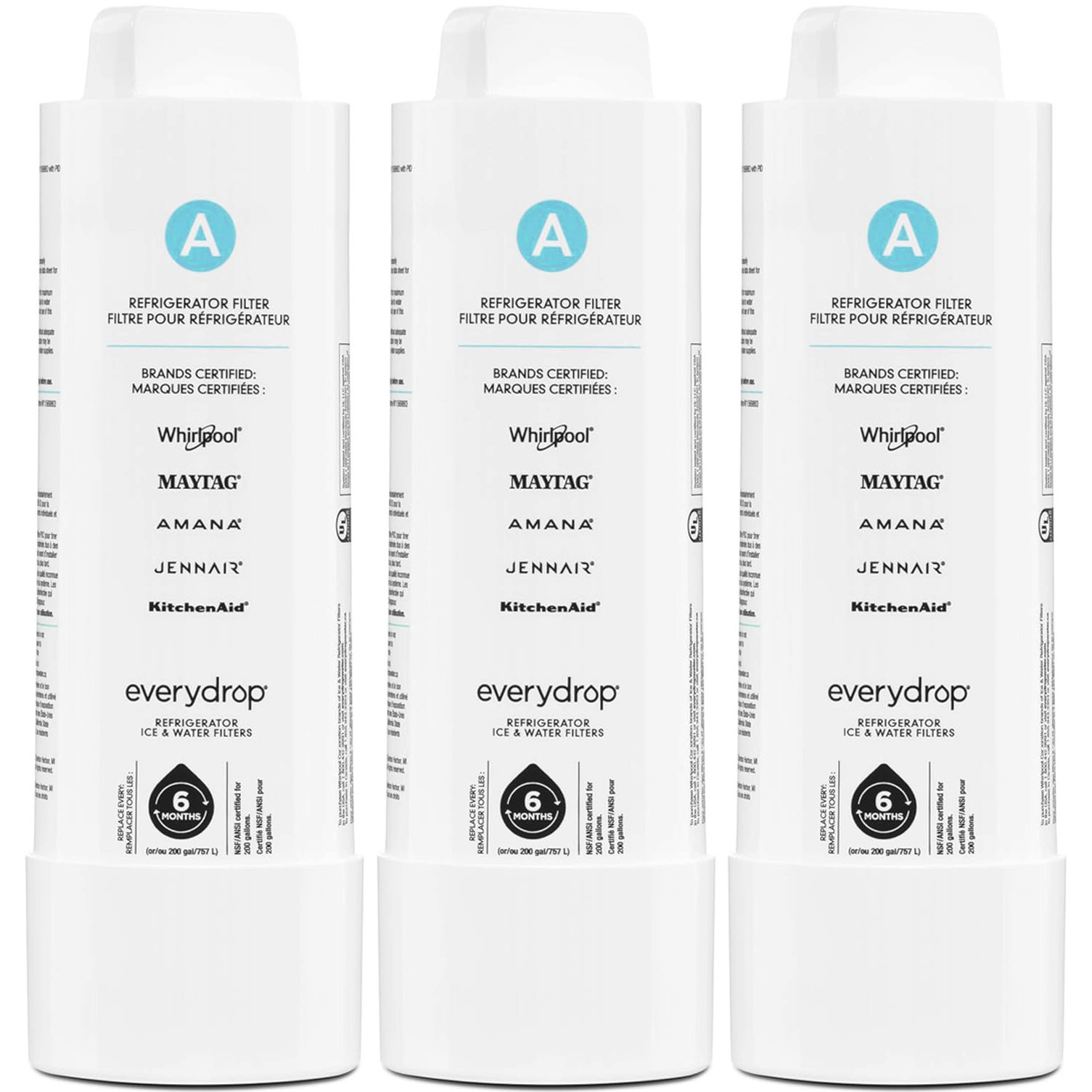 EDRARXD1 filter A - refrigerator water filter, FILTER A