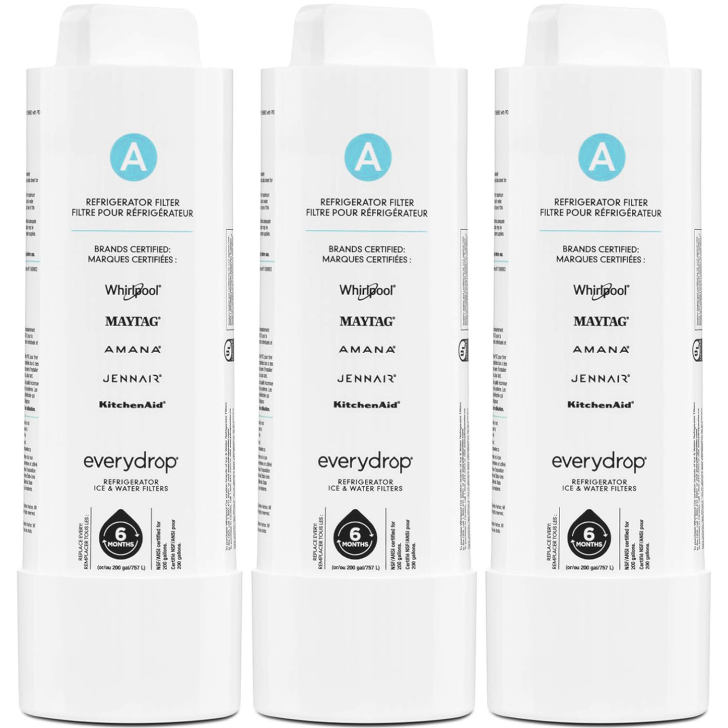 EDRARXD1 filter A - refrigerator water filter, FILTER A