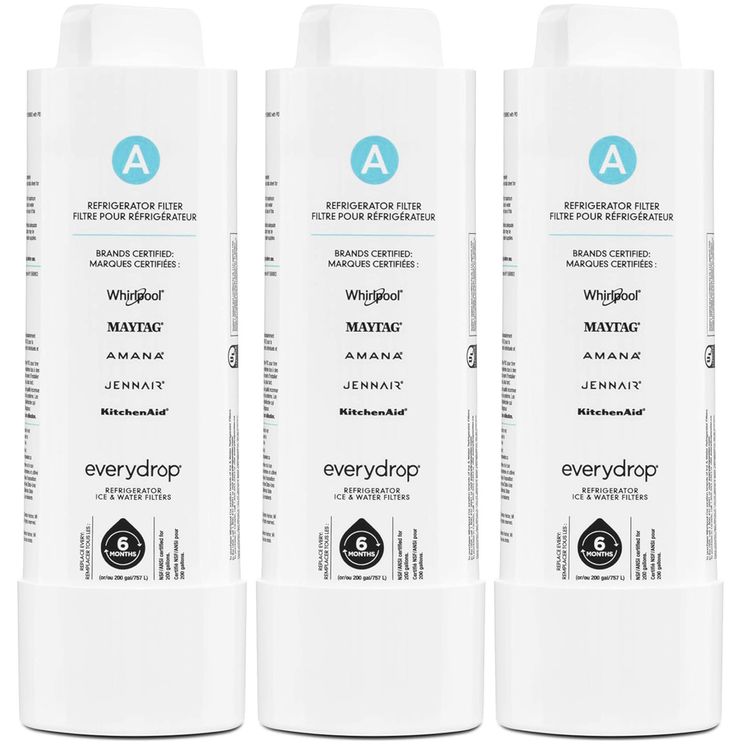 EDRARXD1 filter A - refrigerator water filter, FILTER A