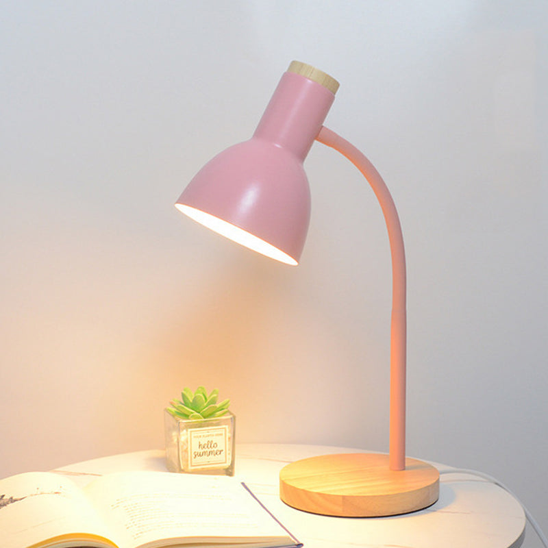 Nordic LED Desk Lamp with Adjustable Brightness and USB Power - Noogni