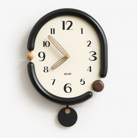 Noogni™ Minimalist Punch-Free Wall Clock - Noogni