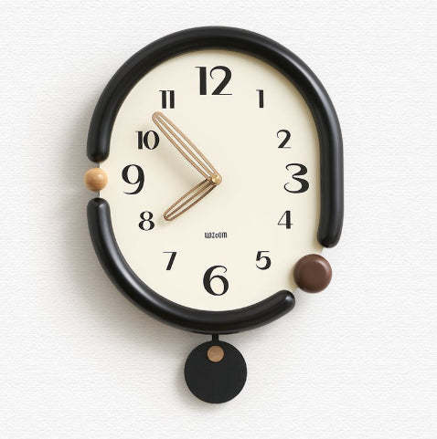 Noogni™ Minimalist Punch-Free Wall Clock - Noogni