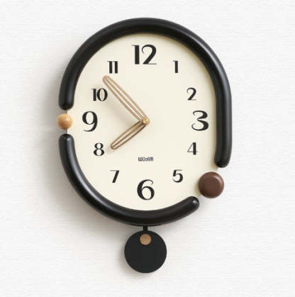 Noogni™ Minimalist Punch-Free Wall Clock - Noogni