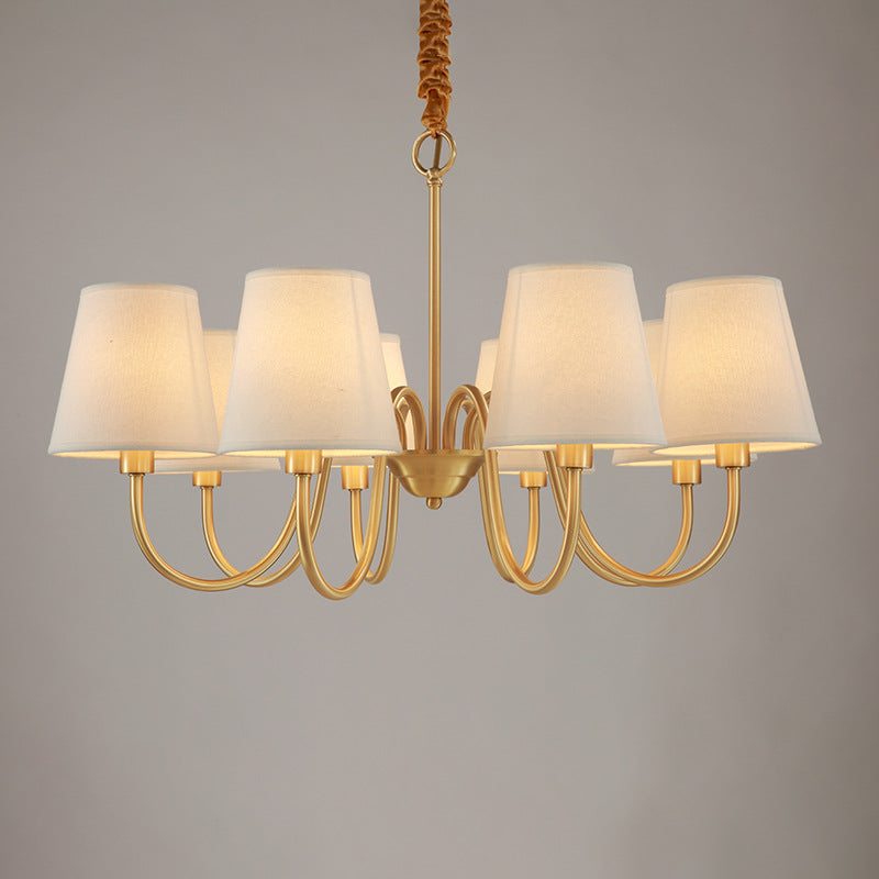 Noogni™ American Style Full Copper Fabric Pendant Light - Noogni