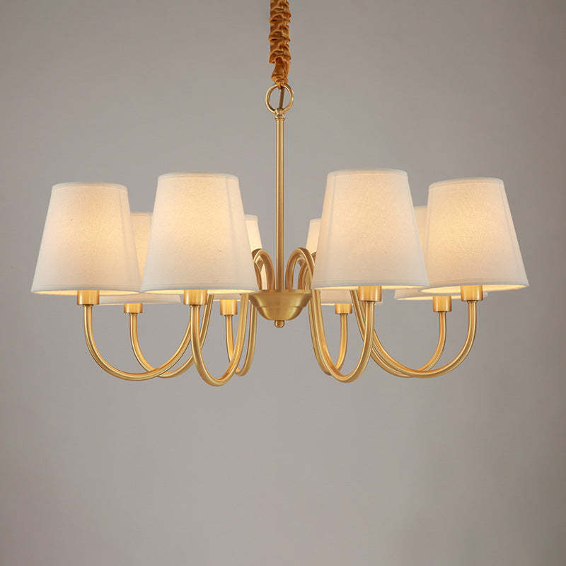 Noogni™ American Style Full Copper Fabric Pendant Light - Noogni