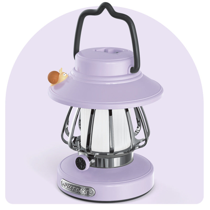 Noogni™ Retro Snail Camping Night Light - Noogni