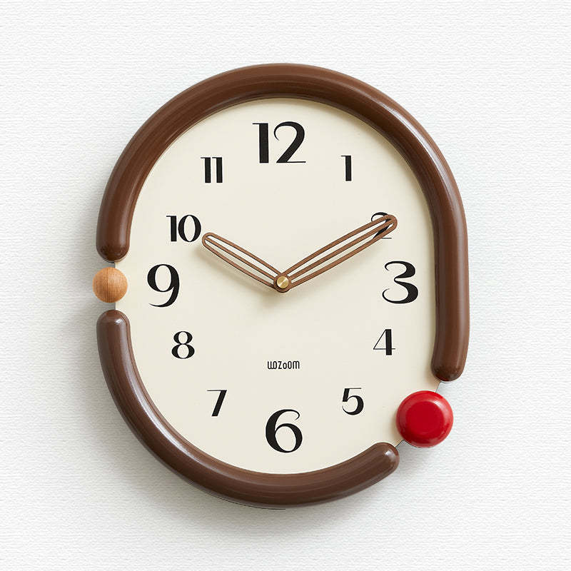 Noogni™ Minimalist Punch-Free Wall Clock - Noogni