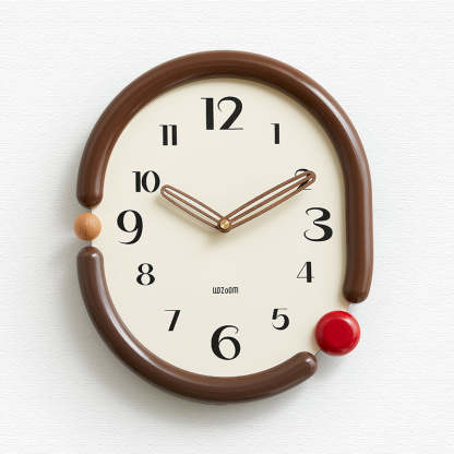 Noogni™ Minimalist Punch-Free Wall Clock - Noogni