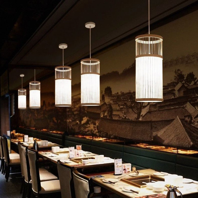 Noogni™ Bamboo Woven Creative Pendant Light - Noogni