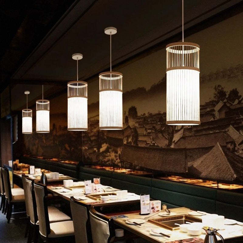 Noogni™ Bamboo Woven Creative Pendant Light - Noogni