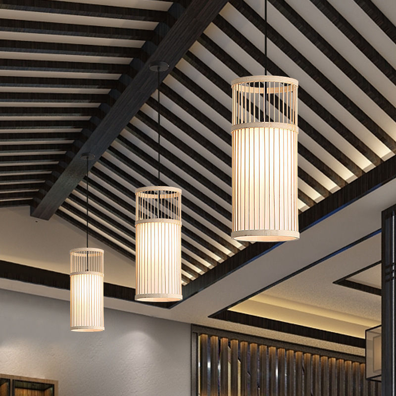 Noogni™ Bamboo Woven Creative Pendant Light - Noogni