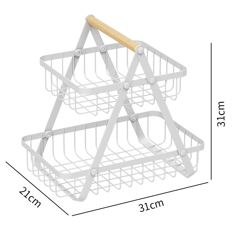 Multi-Functional Kitchen Fruit and Vegetable Storage Rack - Noogni