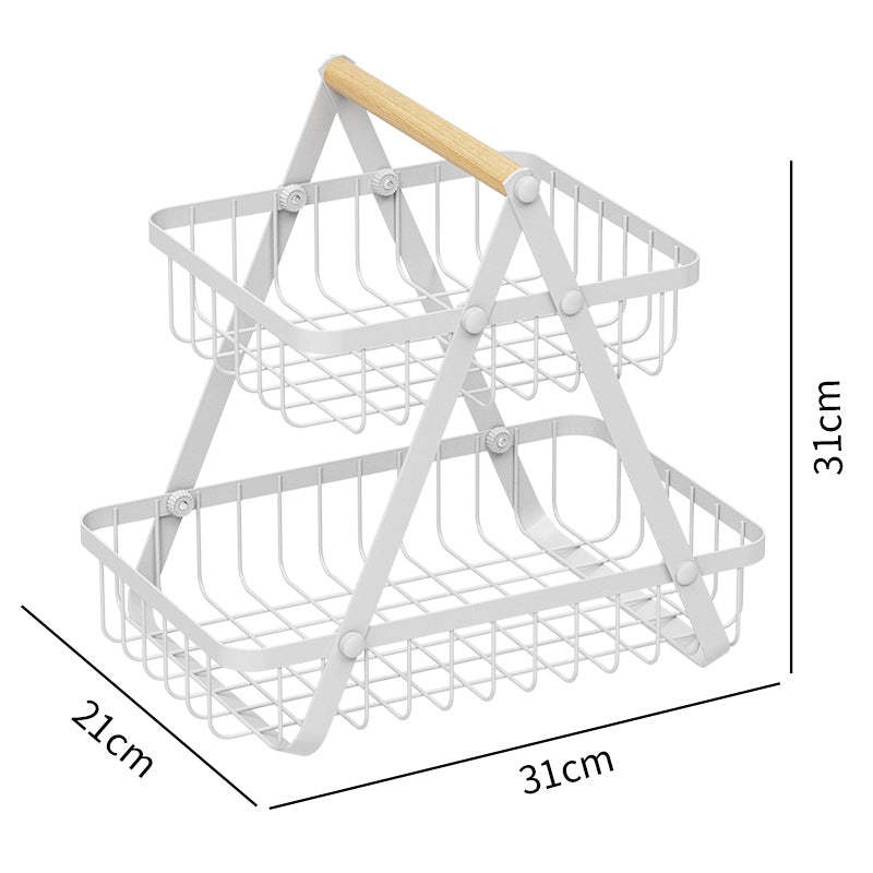 Multi-Functional Kitchen Fruit and Vegetable Storage Rack - Noogni