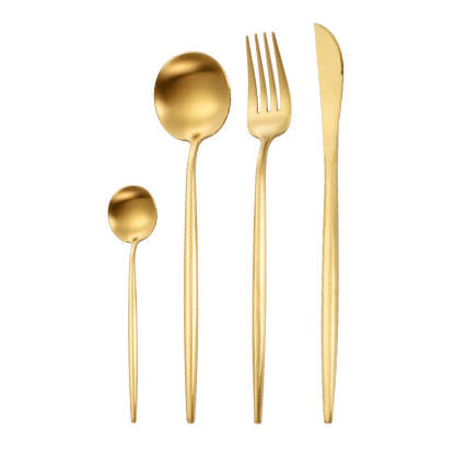 Portuguese Style 304 Stainless Steel Knife Fork Spoon Set - Noogni