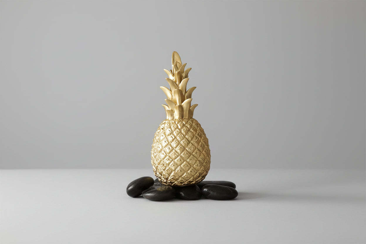 Nordic Modern Pineapple Resin Decorative Ornament for Home - Noogni