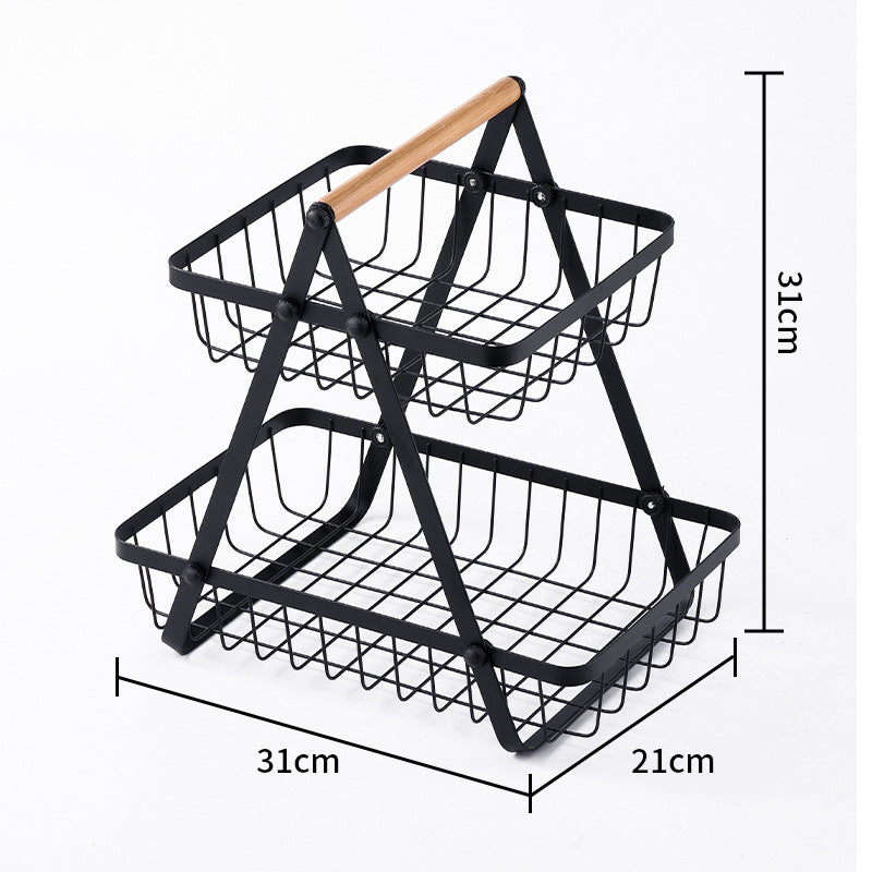 Multi-Functional Kitchen Fruit and Vegetable Storage Rack - Noogni