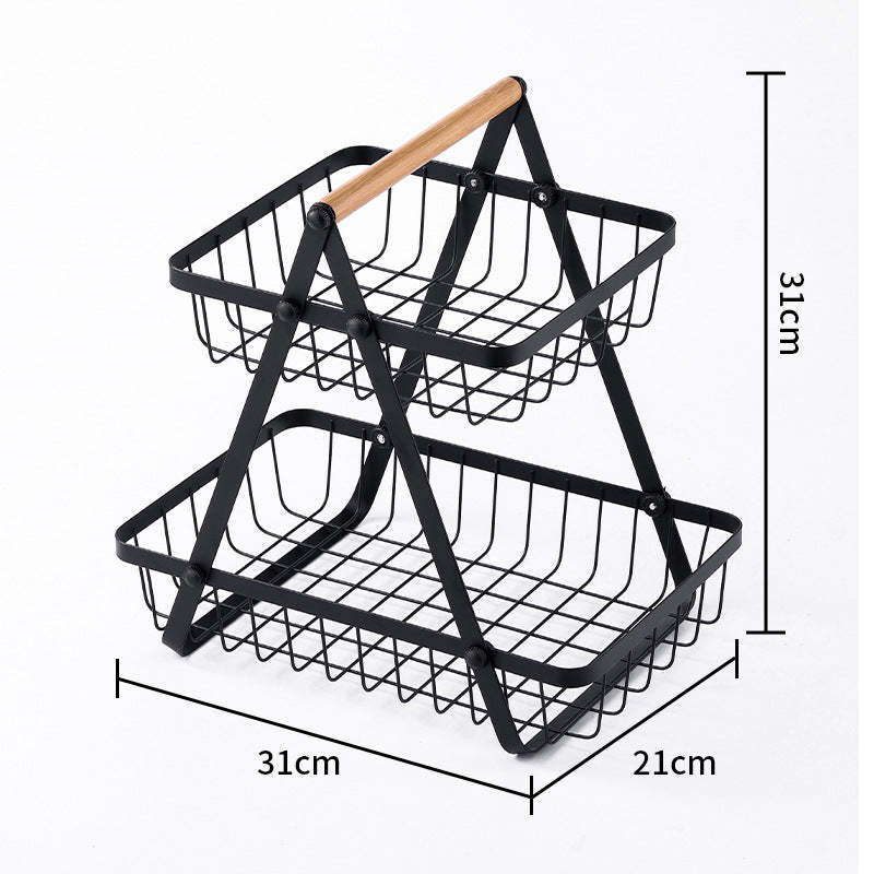 Multi-Functional Kitchen Fruit and Vegetable Storage Rack - Noogni